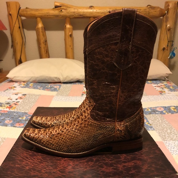 Luxurious exotic skin men’s boots NEW SALE PRICE 40% Off Original Offered Price! - Picture 4 of 8